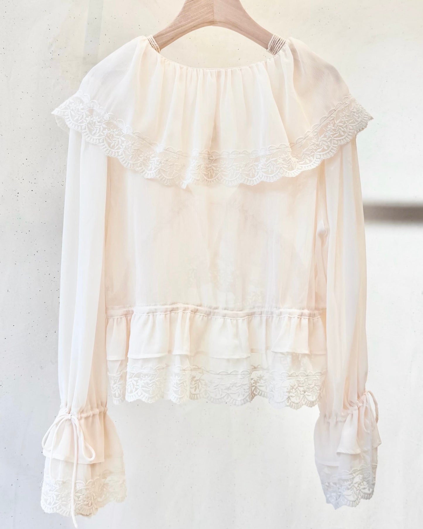 Haut en soie Eléanore