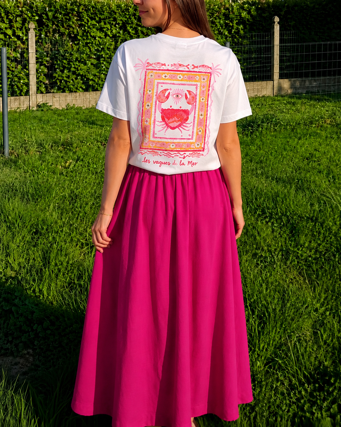 T-shirt crabe