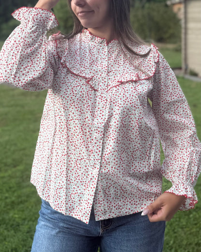 Chemise fleurie Anilla
