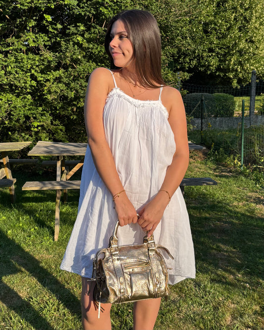 Robe Agathe blanc