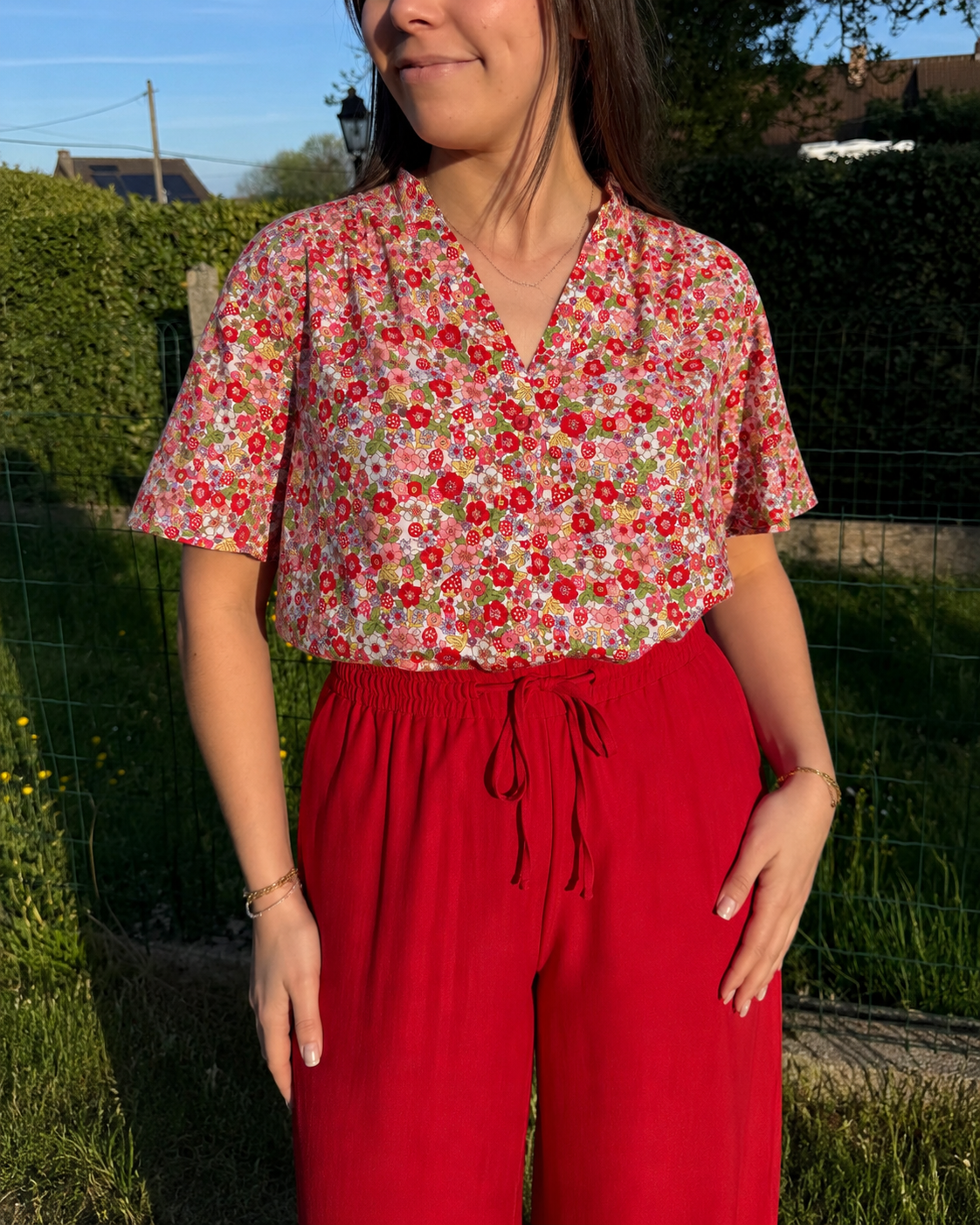 Chemise fraise