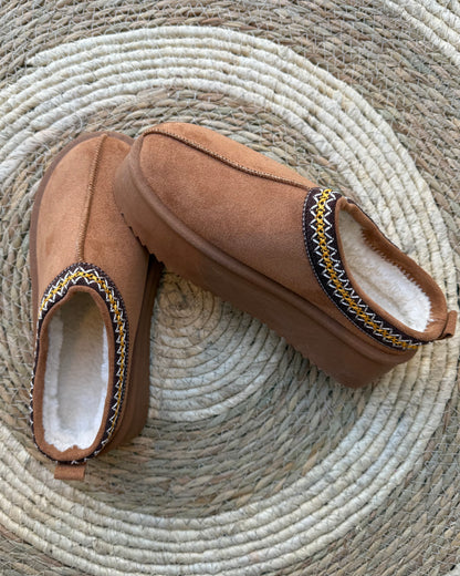 Bottines Hailey camel précommande