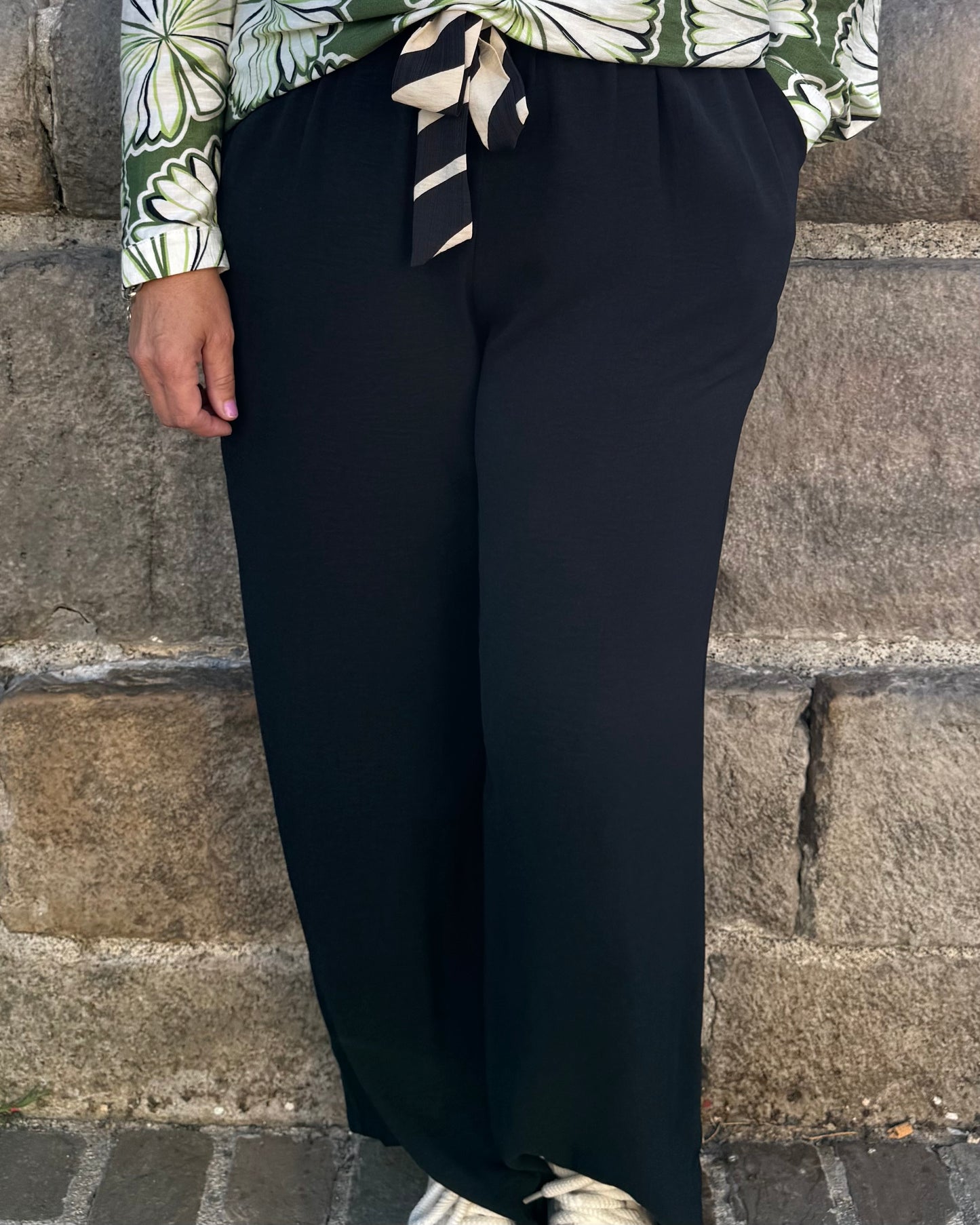 Pantalon Fiona noir CURVY