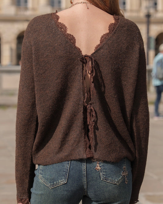 Pull marron