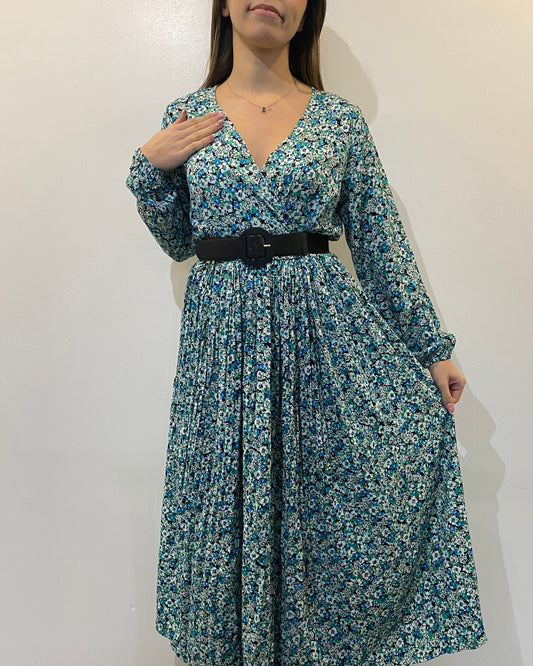 Robe Clémence bleue