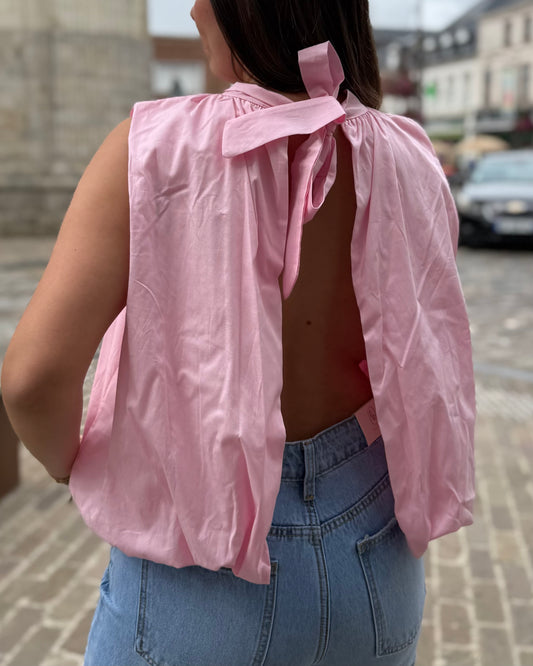 Haut Daphné rose
