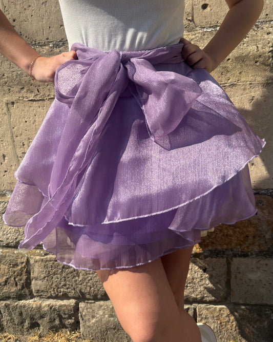 Jupe Élisabeth lila