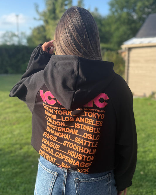 Sweat capuche Iconic noir