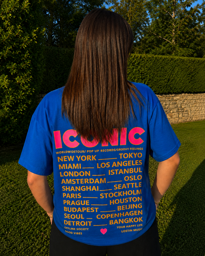 T-shirt Iconic électrique