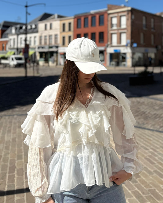 Chemise volant Eloïse