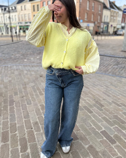 Jean clou asymétrique Erika