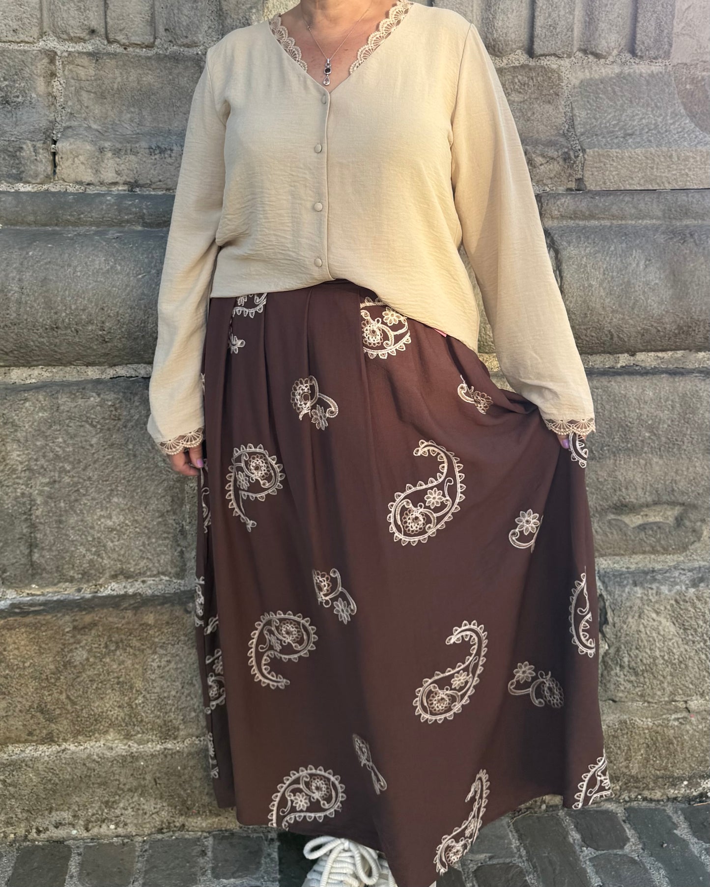 Chemise Laïa beige