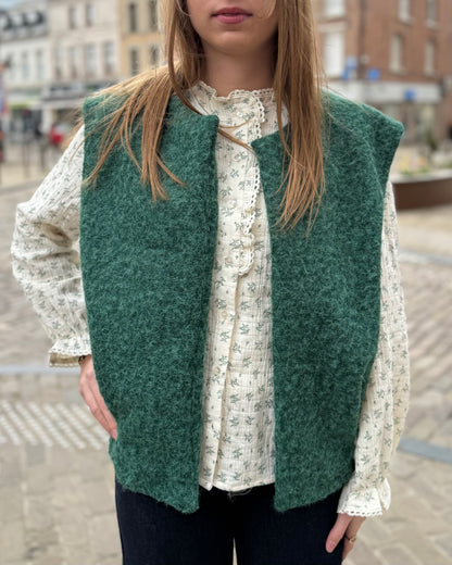 Chemise kaki Yaël