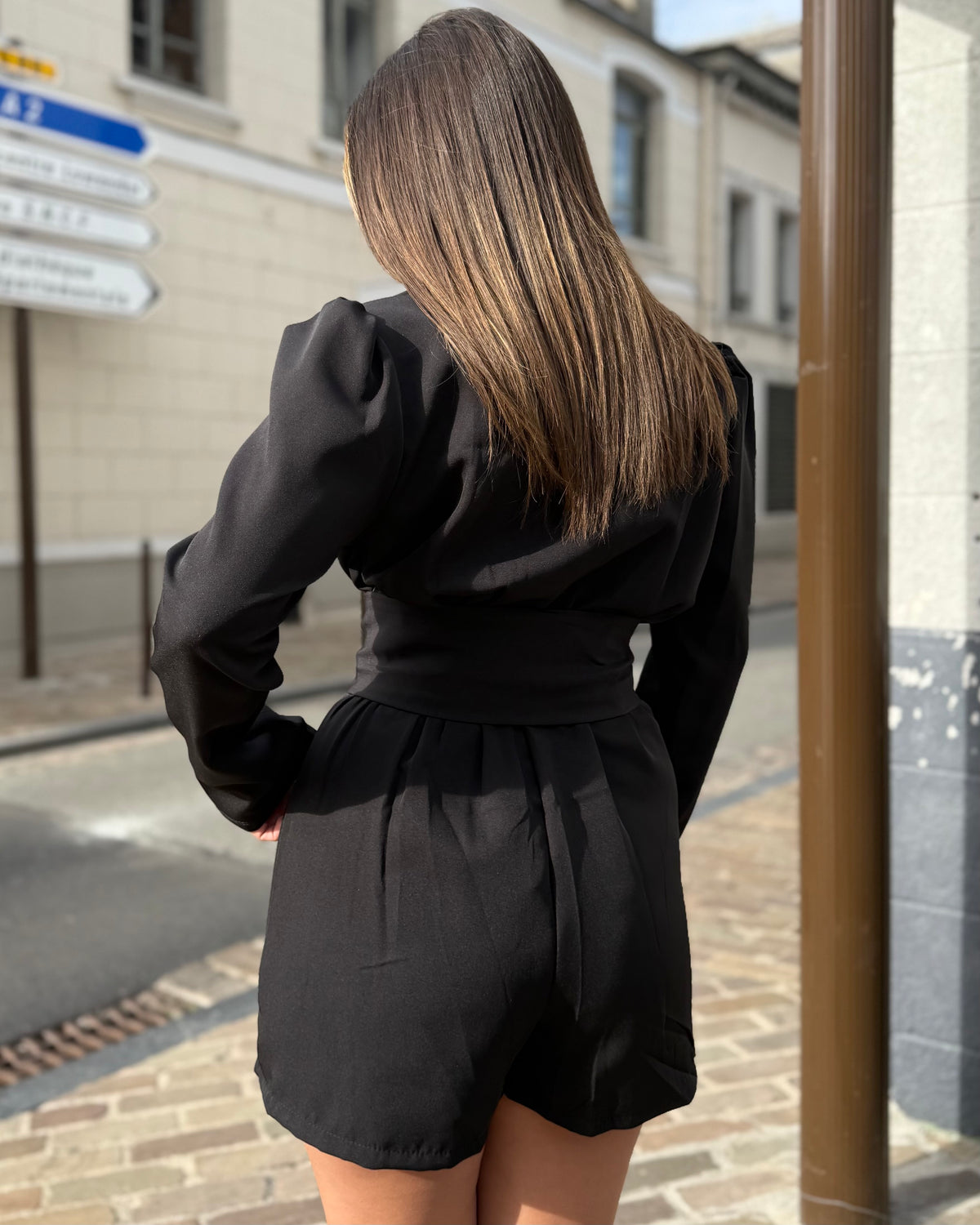 Combi-Short noir