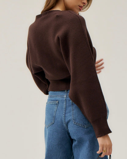 Gilet marron cintré